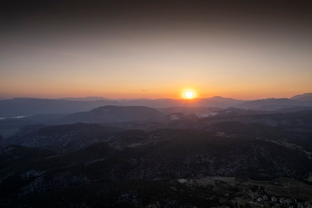 Aerial photographs Turkey Isparta - Sutculerの写真素材