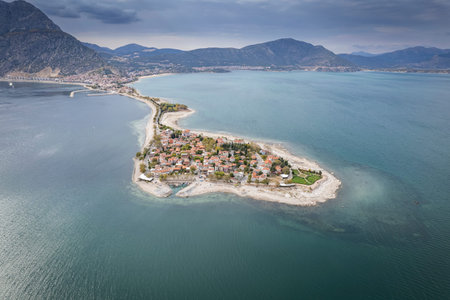 Lake Egirdir of Turkey is located in the Isparta province. It is also known as the 'seven colored...
