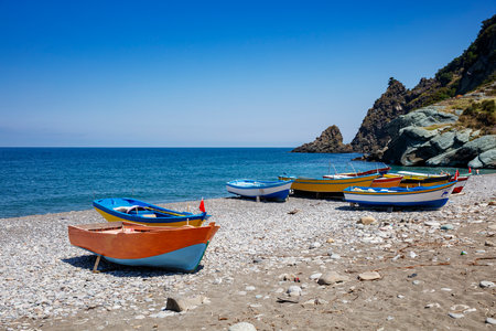Cayyaka Village is in Cide, Turkey.の写真素材