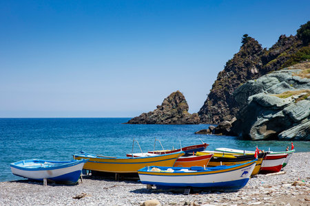 Cayyaka Village is in Cide, Turkey.の写真素材