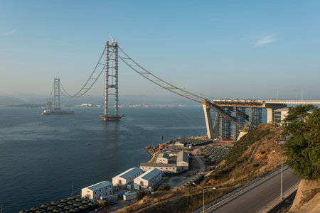 The Osmangazi Bridge (Turkish: Osman Gazi KÃ¶prÃ¼) is a suspension bridge of Turkey.