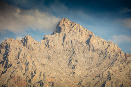 Mountain range in India.の写真素材