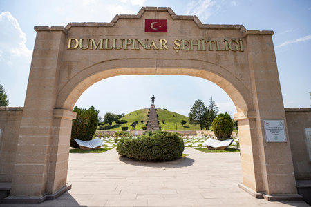 Dumlupinar Martyrdom in Dumlupinar, Kutahya, Turkey.