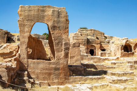 Dara Ancient City. Mesopotamia. Mardin, Turkey. Dara Ancient City, one of the most important settlements of Mesopotamia.の写真素材