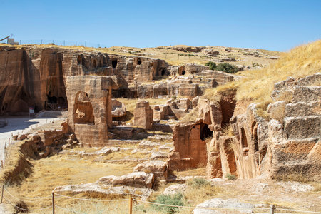 Dara Ancient City. Mesopotamia. Mardin, Turkey. Dara Ancient City, one of the most important settlements of Mesopotamia.の写真素材