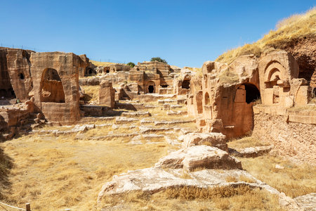 Dara Ancient City. Mesopotamia. Mardin, Turkey. Dara Ancient City, one of the most important settlements of Mesopotamia.の写真素材