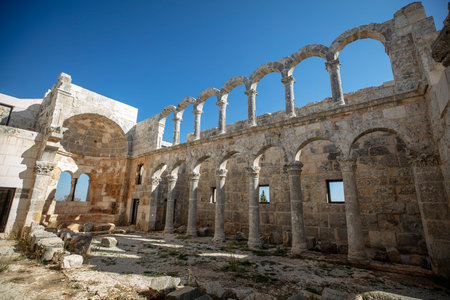 Cambazly church, Mersin province, Turkeyの写真素材