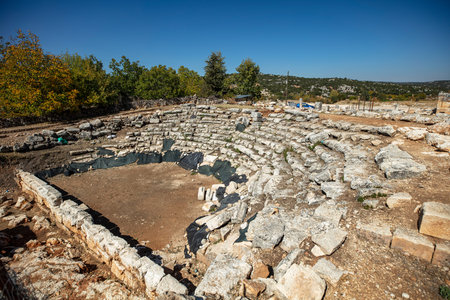 Olba Ancient City in Silifke, Mersin, Turkey.