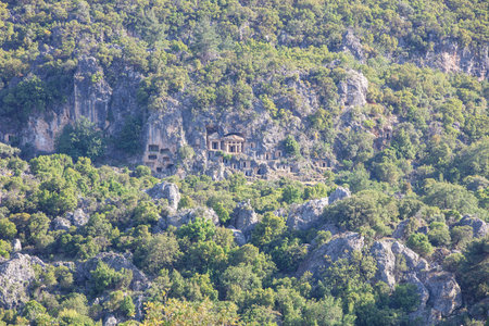 Pinara Ancient City, Fethiye - Turkeyの写真素材