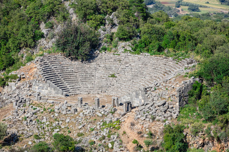 Pinara Ancient City, Fethiye - Turkeyの写真素材