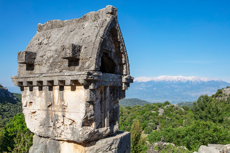 Pinara Ancient City, Fethiye - Turkeyの写真素材