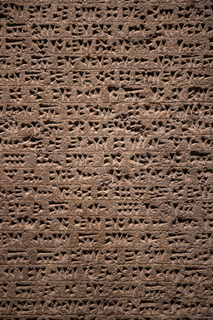 Ancient Van Castle in Turkey, also known as Tushba Castle (Van Castle) with the background of panoramic view of Van City and snowy Erek Mountain.の写真素材