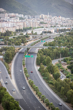 Konak landscape from Goztepe, Izmir, Smyrna