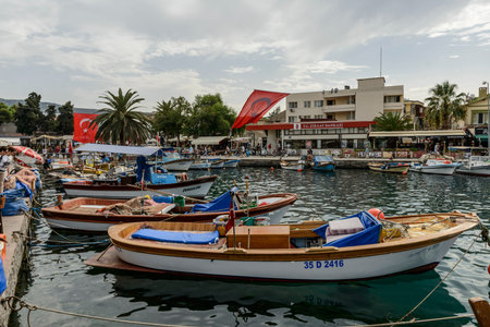 Turkey Izmir Foca . Foca sea landscapeの写真素材
