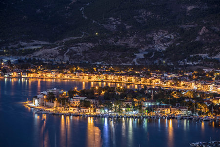 Turkey Izmir Foca . Foca sea landscapeの写真素材