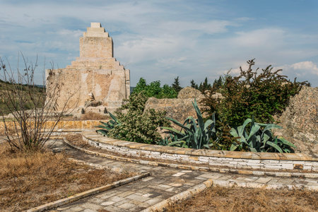 The Statue at Foca City, Izmir, Turkeyの写真素材