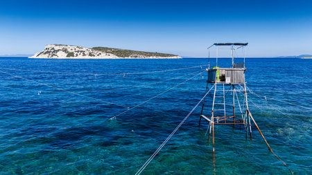 Scenic view of Karaburun Izmir Turkeyの写真素材