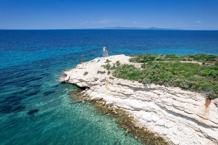 Ardic Beach view in Mordogan of Izmir Provinceの写真素材