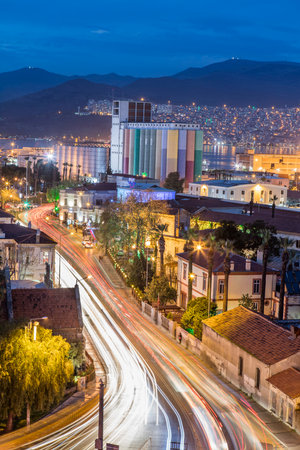 A view of Alsancak Train Station.Alsancak is the heart of the tourist experience for many Izmir visitors. Its centrepiece is the grand Alsancak station.の写真素材