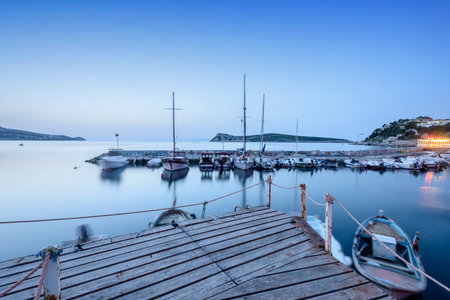 Scenic view of Karaburun Izmir Turkeyの写真素材