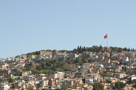 Izmir Agora or Smyrna Agora is the agora located in the Konak district of Izmir today and was founded in the 4th century BCの写真素材