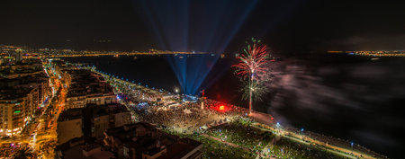 Cityscape of Izmir Alsancak District in Turkey