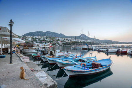 Scenic view of Karaburun Izmir Turkeyの写真素材