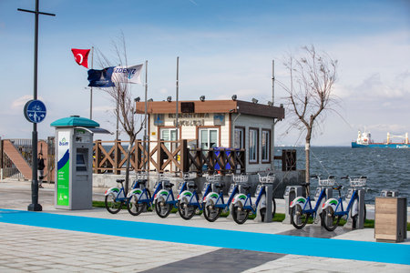 View in Izmir Cityの写真素材