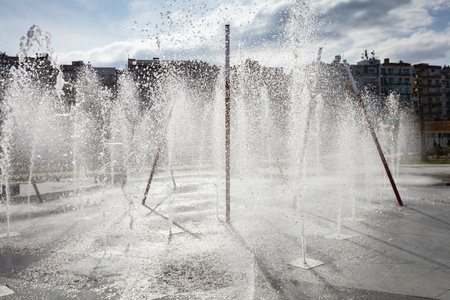 15th July Democracy Martyrs Square view in Izmir Cityの写真素材
