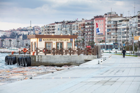 15th July Democracy Martyrs Square view in Izmir Cityの写真素材