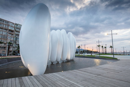 15th July Democracy Martyrs Square view in Izmir Cityの写真素材