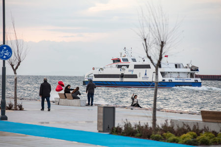 View in Izmir Cityの写真素材