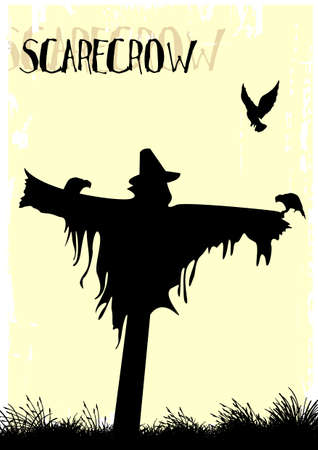 scarecrowのイラスト素材