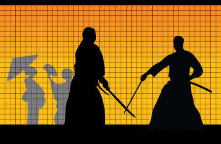 japanese styleのイラスト素材