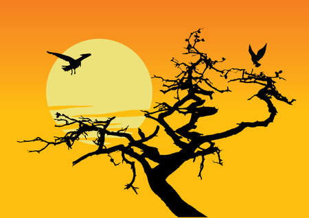 vector treeのイラスト素材