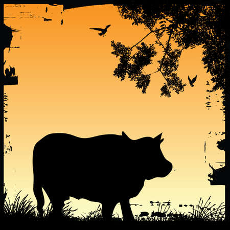 cowのイラスト素材