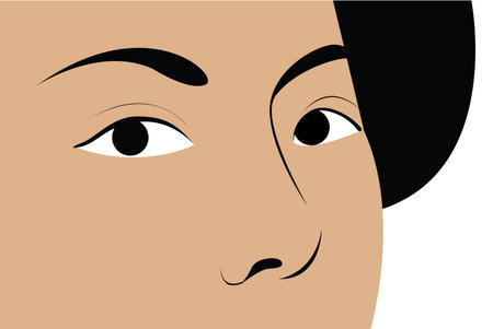 portraitのイラスト素材