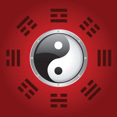 yin yangのイラスト素材