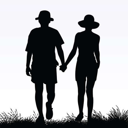 couple in loveのイラスト素材