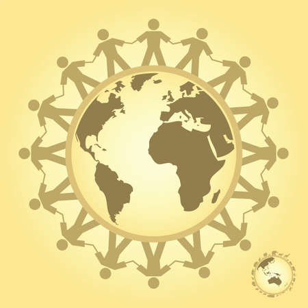 planet earthのイラスト素材