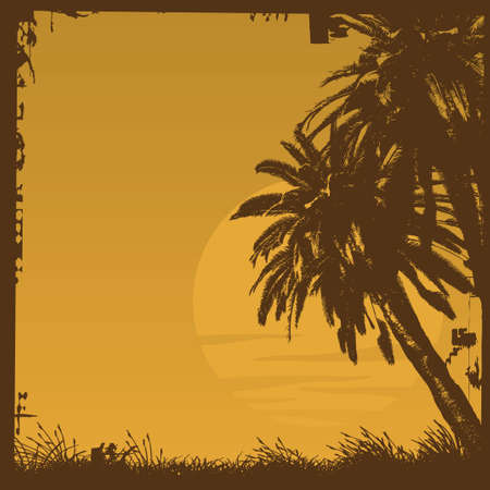 palmsのイラスト素材