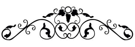 vector oriental ornamentのイラスト素材