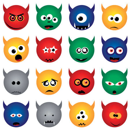 monstersのイラスト素材
