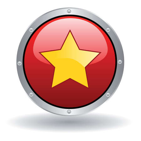 yellow starのイラスト素材