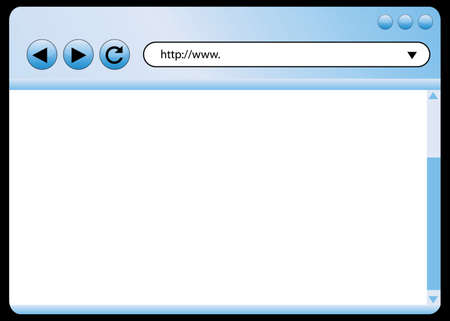 vector internet browserのイラスト素材