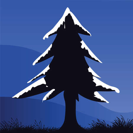christmas treeのイラスト素材