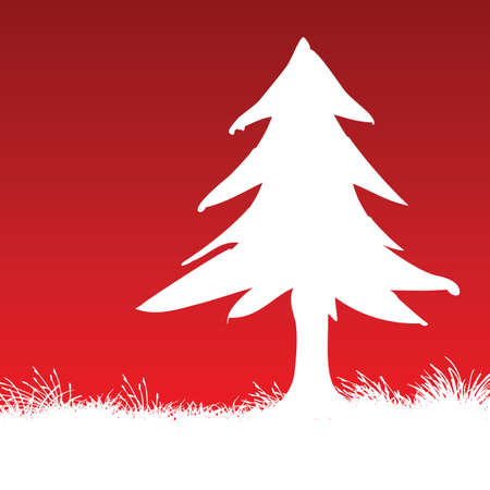 vector pine treeのイラスト素材