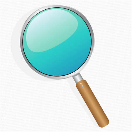 magnifierのイラスト素材