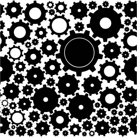 cogwheelsのイラスト素材