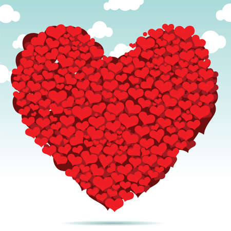 heartsのイラスト素材